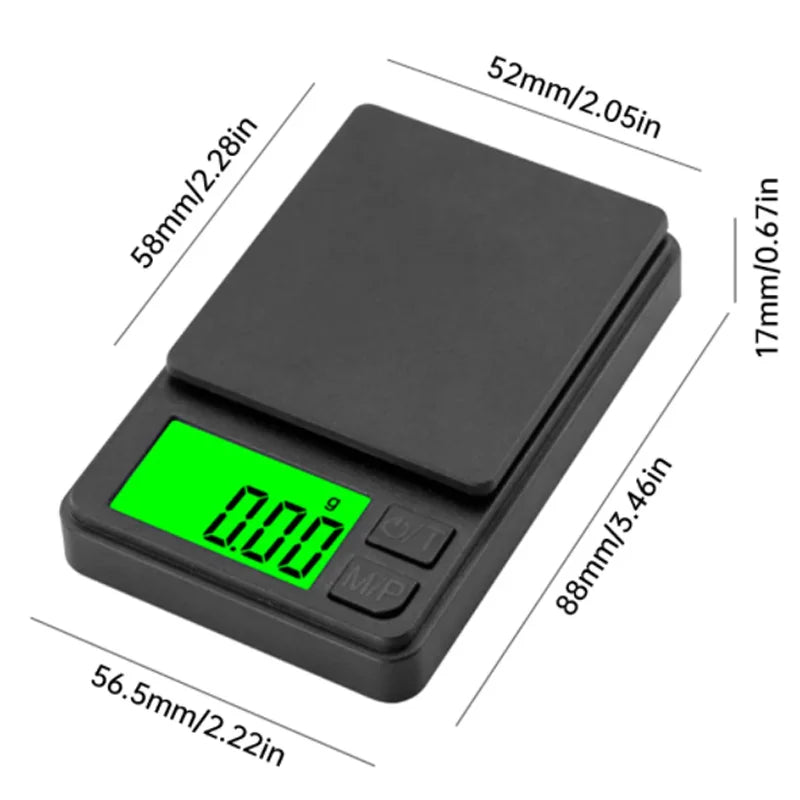 Digital Precision Pocket Mini Scale for Travel