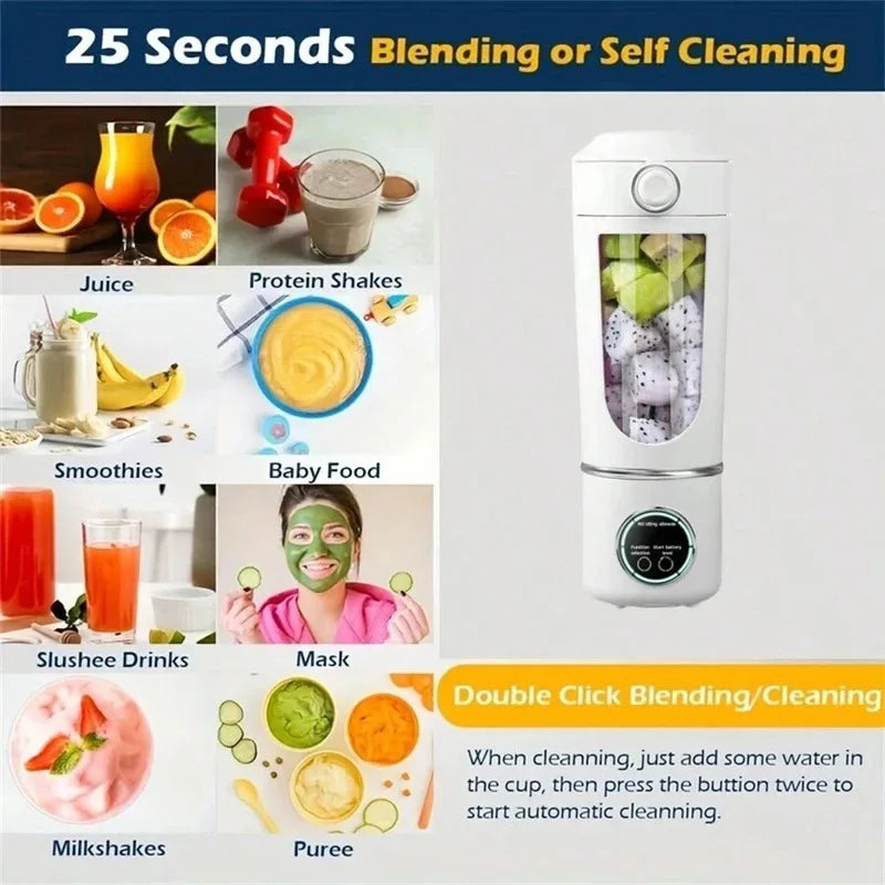 Best Portable Juice Maker  2 In 1 Blender